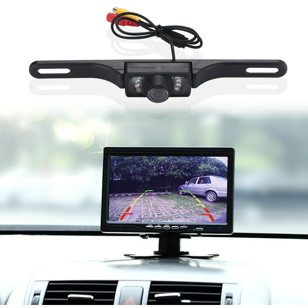 8 IR Night Vision Reverse Car Backup Rear Camera For Ford USA License Plate Cam